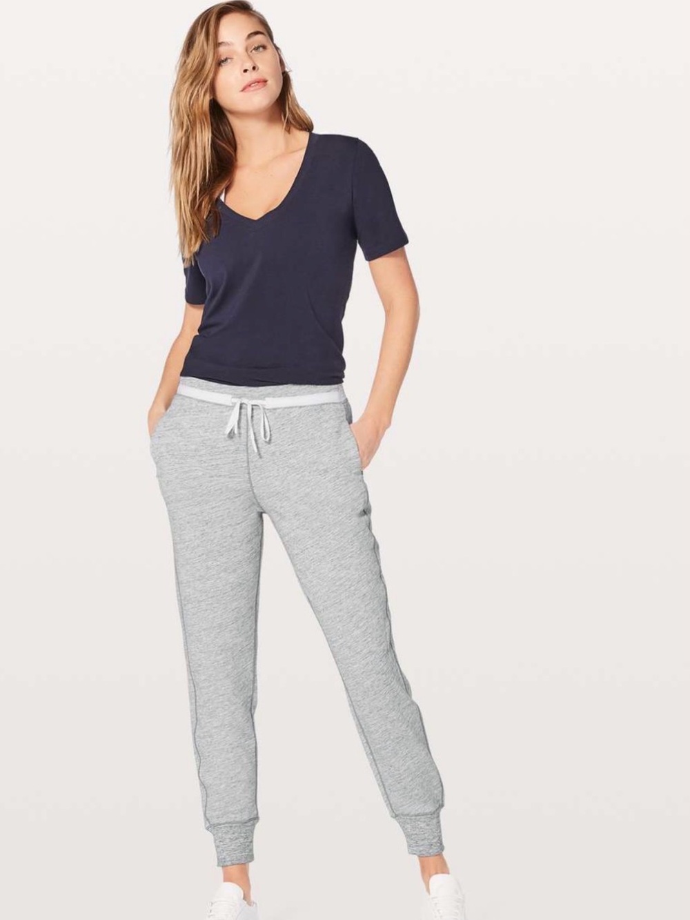 Lululemon Cool & Collected Jogger 28" Heathered Space Dyed Nimbus